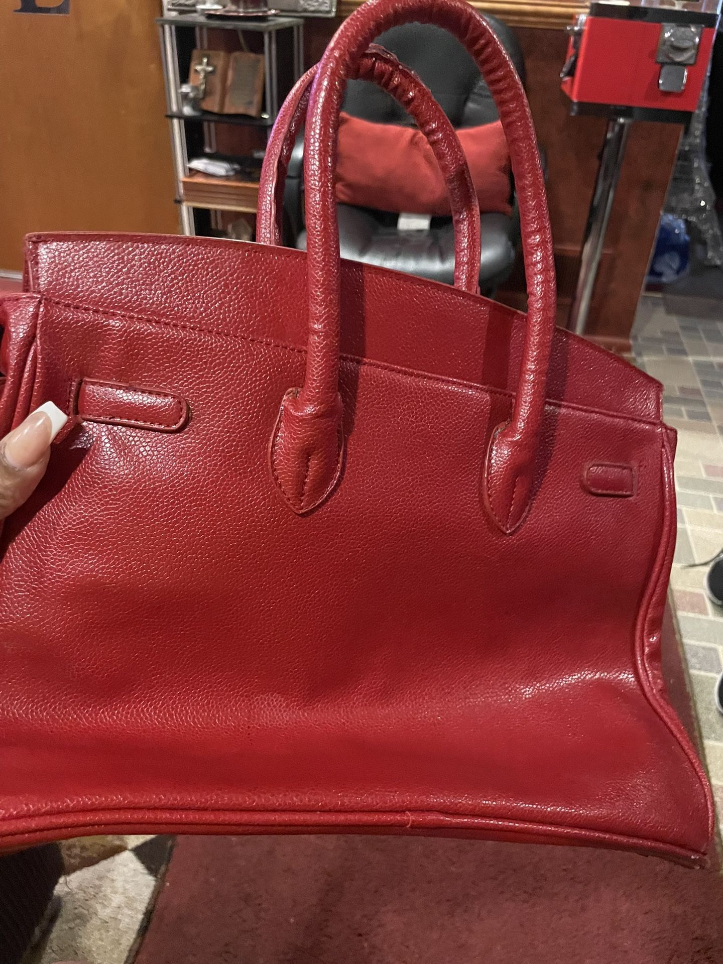 Hermes Red Bag