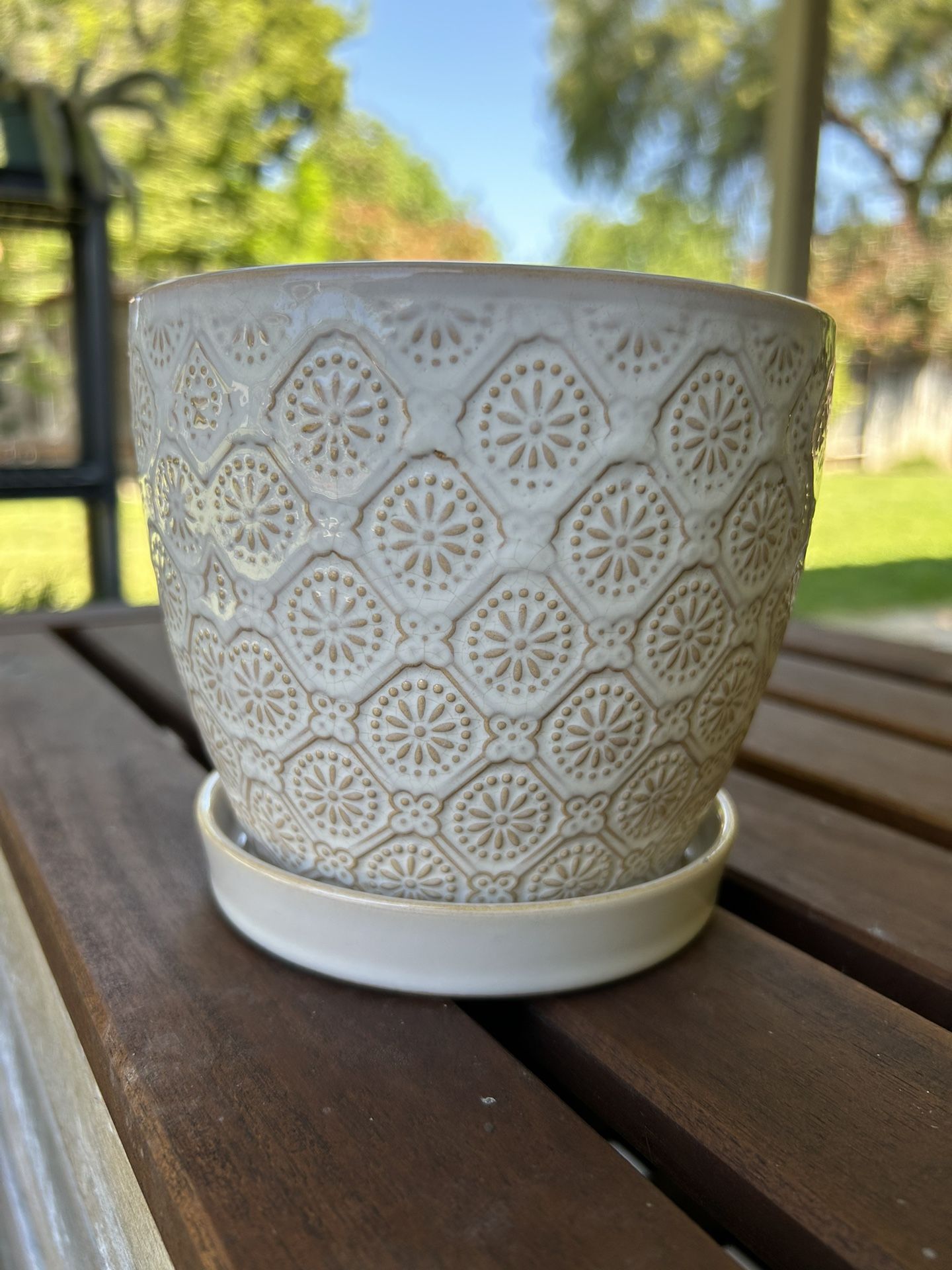 Decorative Ceramic Plant Pot