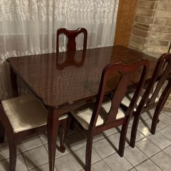 Dining Table Set ( 4 Chairs )