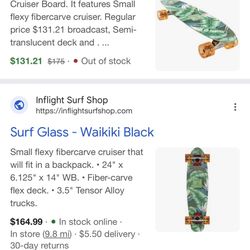 Surf Glass Waikiki Black 