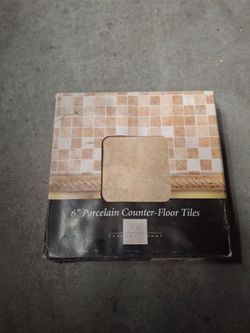 6x6" porcelain tile