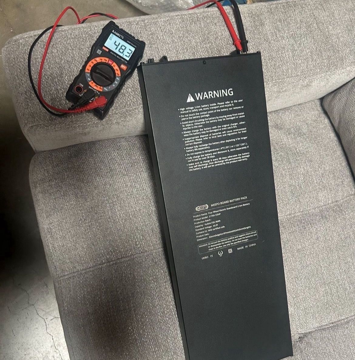 HURRICANE BATTERY Keep Board Battery Pack 