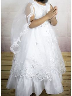 Baptism/Confirmation Sequin Dress