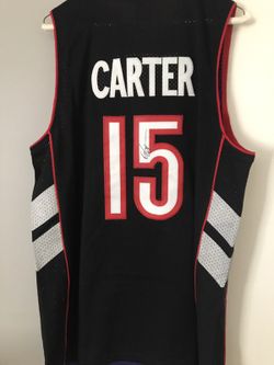 Autographed Vince carter brand new never washed Toronto Raptors Jersey