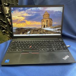 Lenovo ThinkPad E15 G2 15-inch laptop - 💻  intel Core i5-1135G7 -  16GB RAM 256 GB SSD Windows 11 pro.