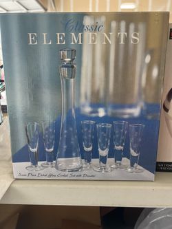 Classic Elements Decanter Set