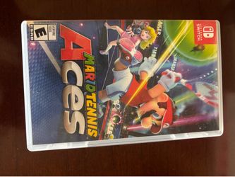 Mario Tennis Aces Nintendo Switch Complete CIB Mint Condition Tested Authentic