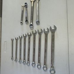 Stanley SAE Wrenches 9 Pc + 4 Misc Wrenches