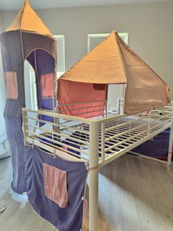 castle bed and toys all for $250