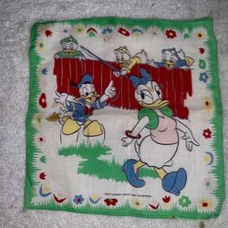 Walt Disney Hanky Antique