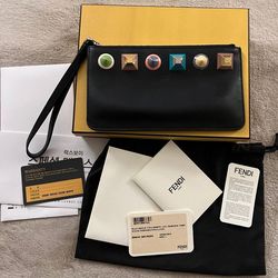 Fendi Gem Wristlet! Like New.