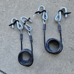 Towing safety cables (2 - $20)