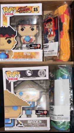 Raiden and Ryu Funko pop box set