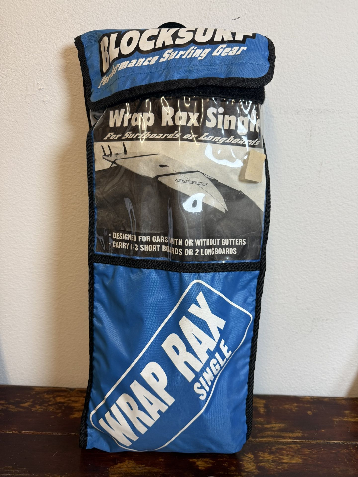 Surfboard Car Rack - Block Surf - Wrap Rax Single - Surfboard Soft Roof Rack