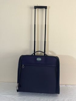 15” Rolling Briefcase Luggage w Pulling Handle 💙 Royal Blue