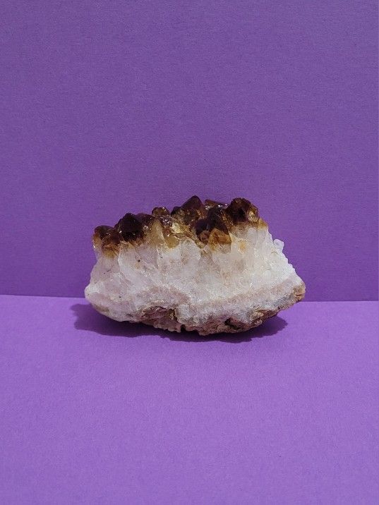 Gem Quality Natural Citrine Cabinet Display Specimen! Awesome Reiki Piece 97 Gms.