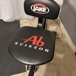 Ab Scissor Exercise Machine w/ Original Videos/Manuals