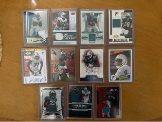 Miami Dolphins NFL Card Lot 🐬