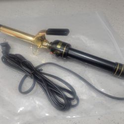 HOT TOOLS Pro Artist 24K Gold Curling Iron | Long Lasting, Defined Curls (3/4 in)


