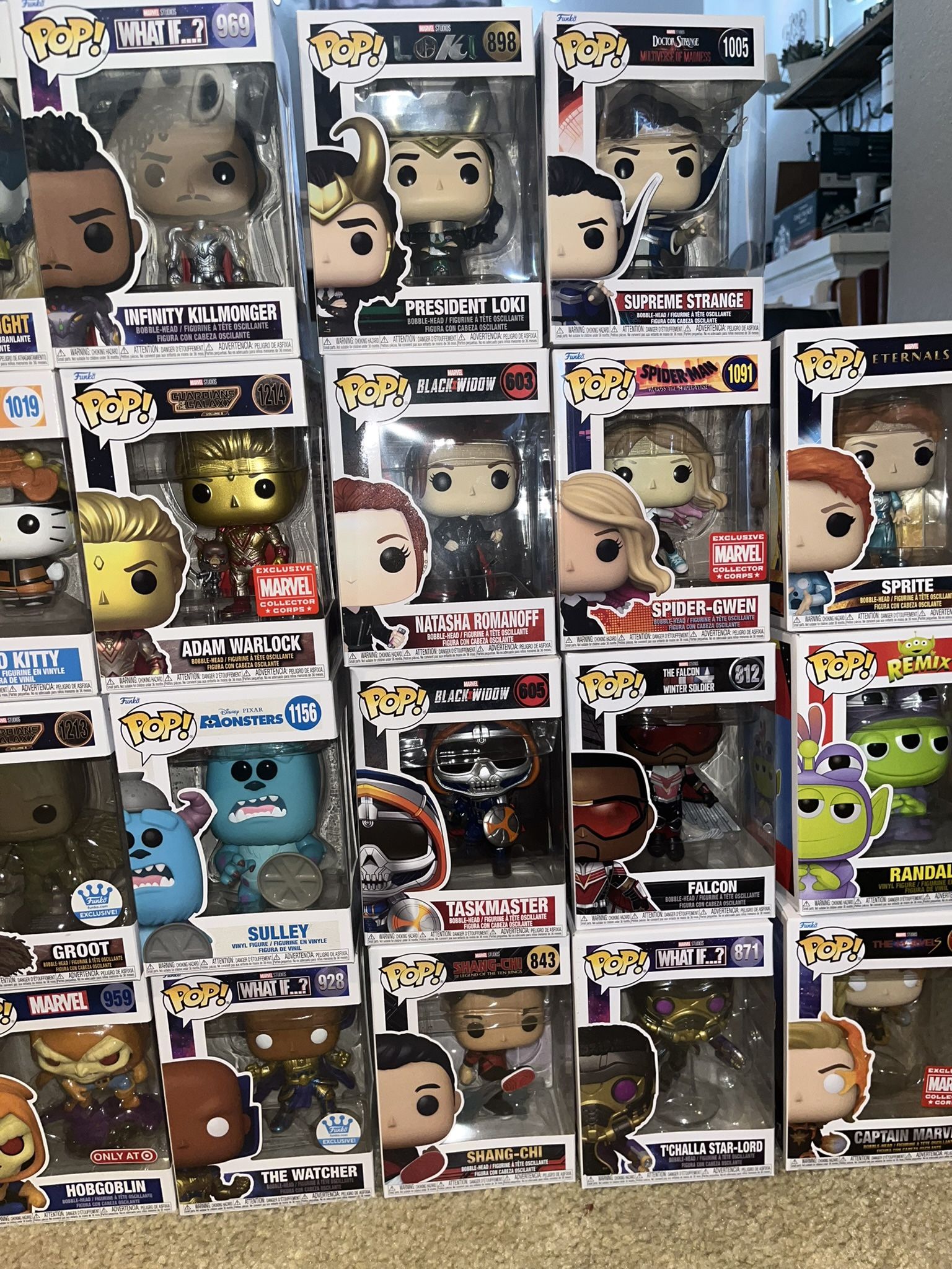 Variety Funko Pops