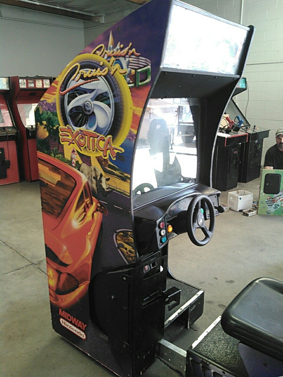 Dual Cruis'n World sit-down Arcade driving games for Sale in Dumfries, VA -  OfferUp