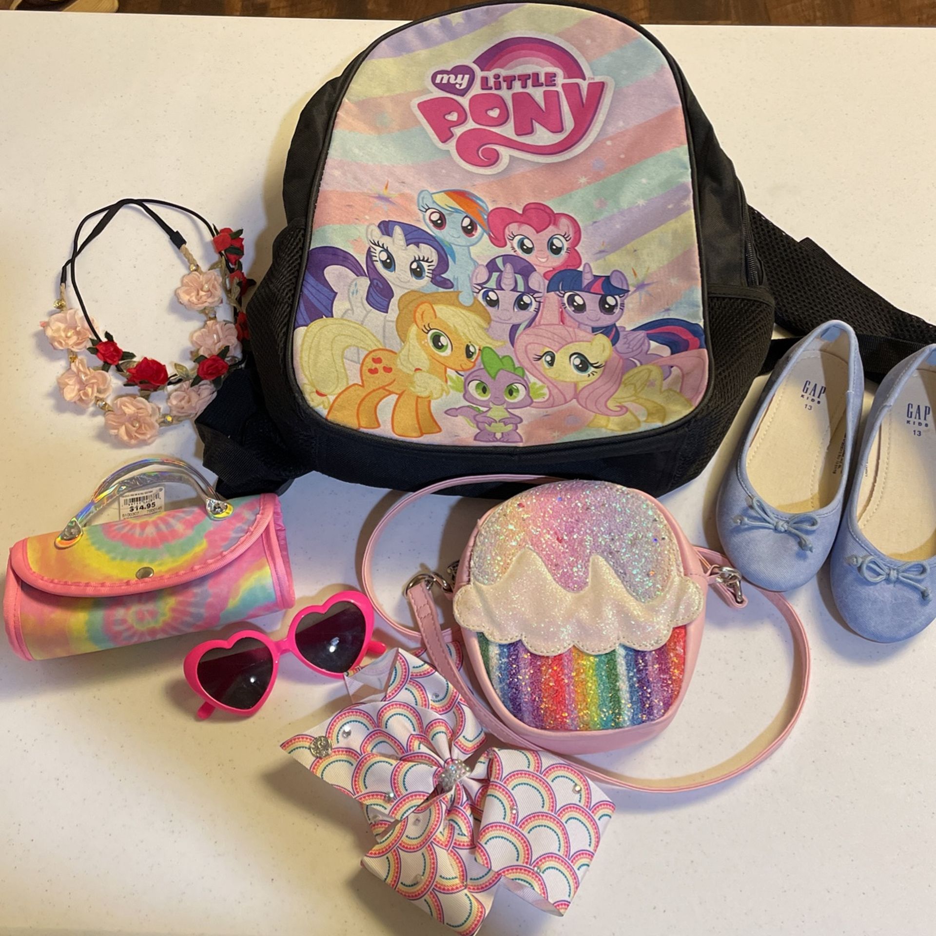 Girl Accessories Lot Hair Bags Shoes