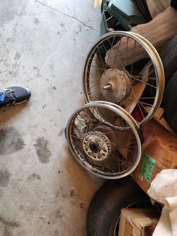 Kawasaki Big Horn 350 Wheels