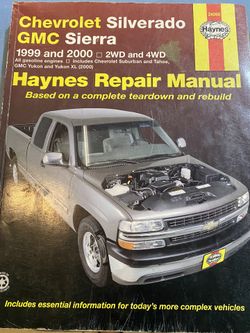 Haynes Repair Manual Chevrolet Silverado
