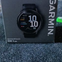 Garmin Venu 4 Black Smartwatch 