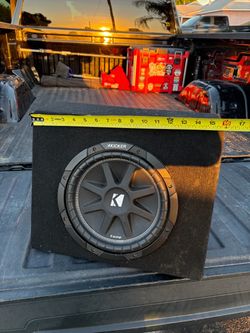 Kicker Comp 10 in Low Profile Subwoofer