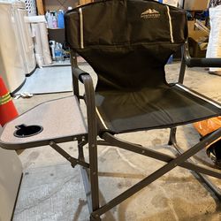 Fan, pillows, lunch bag,  chair