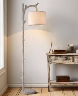 Unique Floor Lamp Farmhouse 61.5” Tree Trunk Country Classic Style