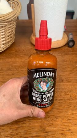 Melinda’s Ghost Pepper Wing Sauce, NEW