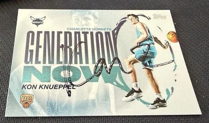 eBay/PSA Authenticated & Sealed 2025-26 Kon Knueppel Topps Generation Now Rookie Autograph (First Come First Serve)