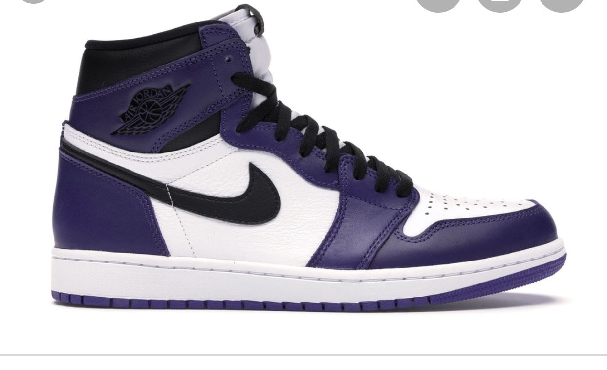 Jordan 1 Court Purple (Sell Me Pairs)