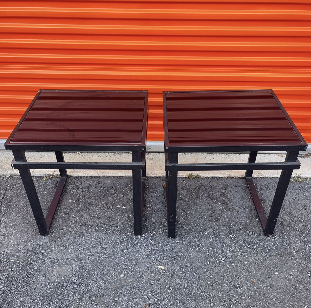 End Tables Glass Nightstands