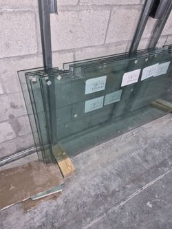 Shower glass doors