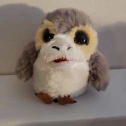 Disney Parks Star Wars Toddler Porg Talking Magnetic Pal Plush 5" (Missing Shoulder Magnet)W5