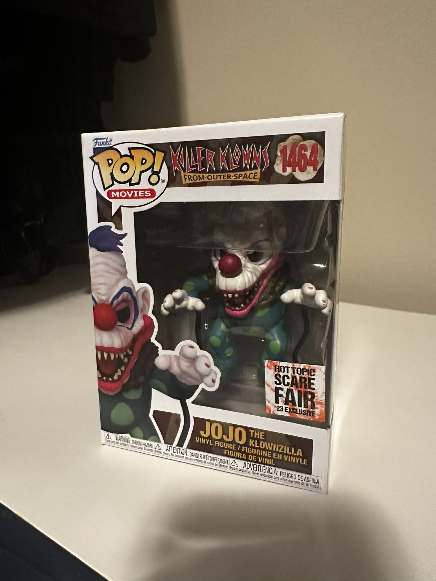 Jojo The Klownzilla Killer Klowns 1464 Funko 