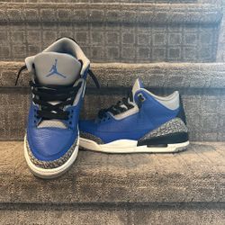 Jordan 3 Royal Blue Size 10 