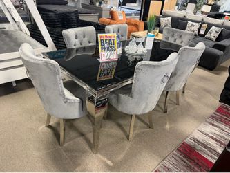 Lux gorgeous dining set! Easy financing! ❤️🏡☎️
