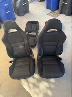Acura Rsx Dc5 Type S / Base - Black Cloth Full Set Seats
