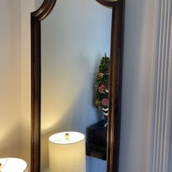 Set of Mirrors (two; Solid Wood Frames)