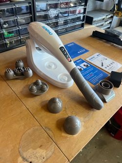 RENPHO Rechargeable Handheld Back Massager Cordless Electric Neck Massage