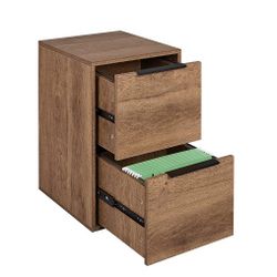 $80 GREATMEET 2 DRAWER WOODEN FILE CABINET 