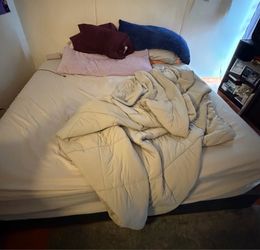 King mattress  & box spring