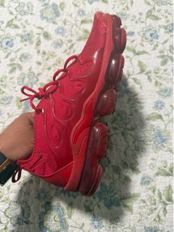 Nike Air VaporMax Plus “Triple Red” – Men’s Size 12