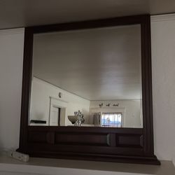 Mirror bedroom living room wall mount