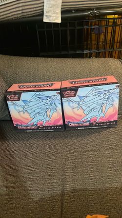 Chaos Rising ETB POKEMON CENTER X2