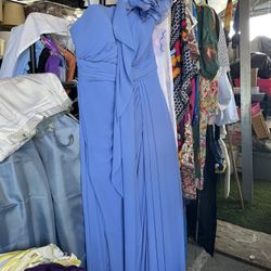 ELEGANT  BLUE DRESS SIZE M